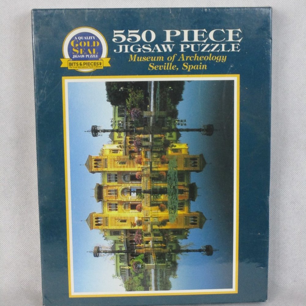 Bits and Pieces Gold Seal Puzzle 550 Piece